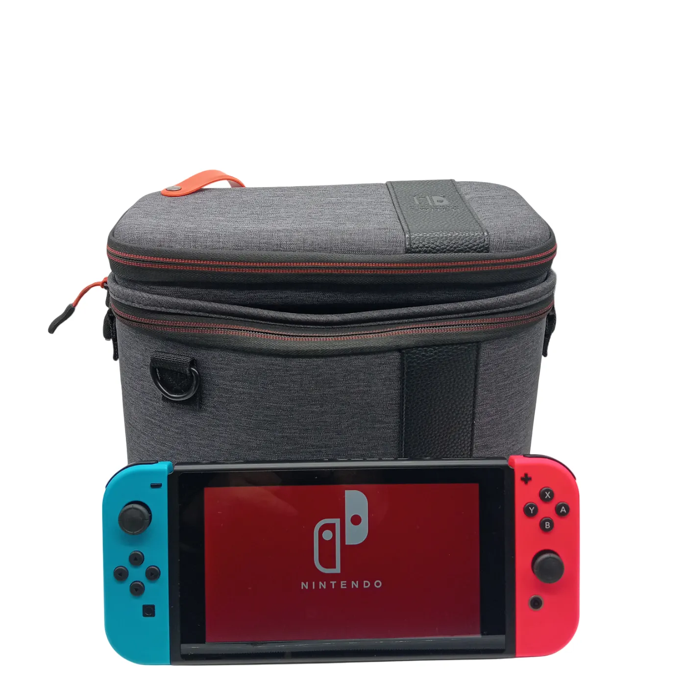 Nintendo Switch Console Bundle HAC-001(-01) – Black + Case + Dock + Charger   (WR 1352945)