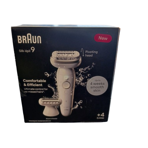 Braun Shaver Silk Epil 9 White (lel)