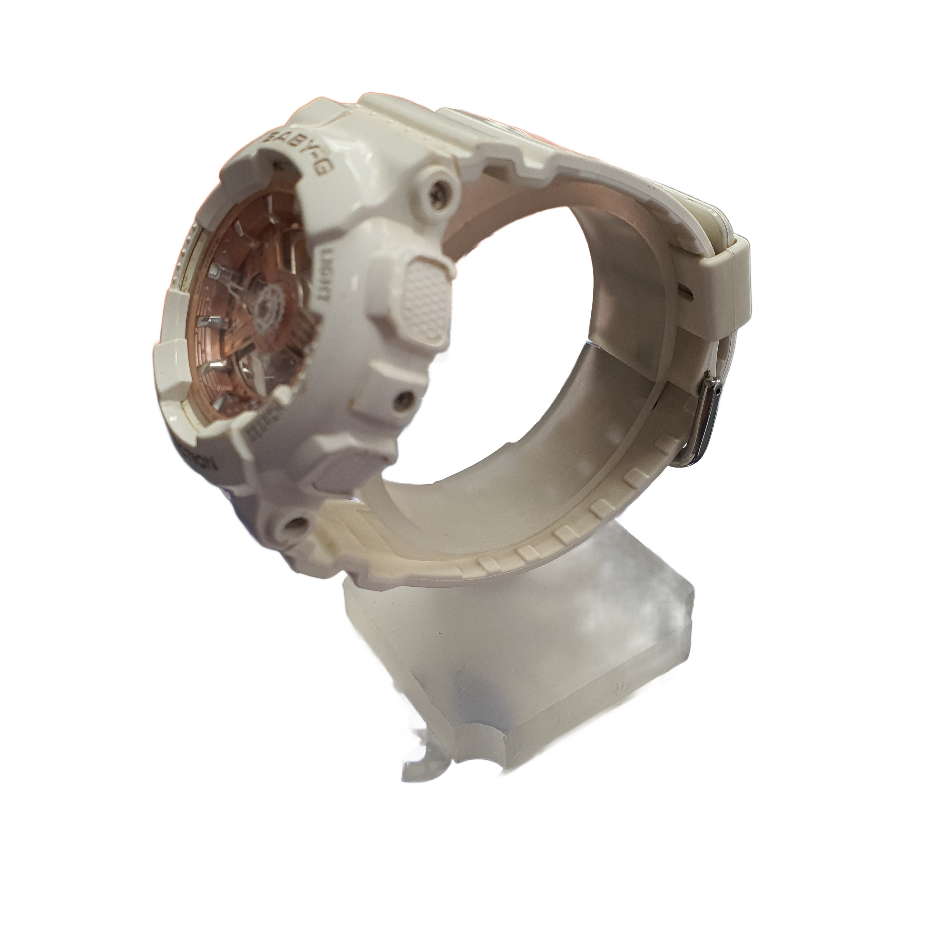Casio Baby G Shock Watch BA110X White Pink Digital Analogue (1425709) (MR)