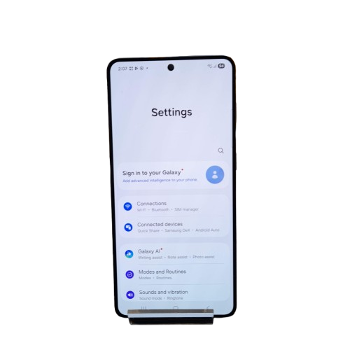 Samsung Mobile S25 Edge 256GB With Box And Case (GE)