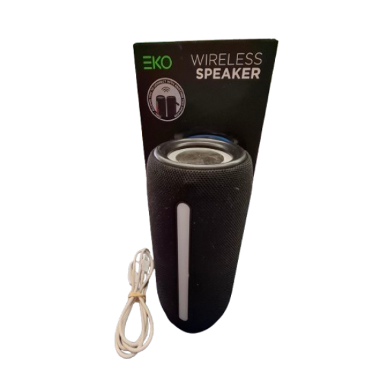 EKO Light Up Bluetooth Speaker KBTSRGB4LB Black (1428435) (JN)