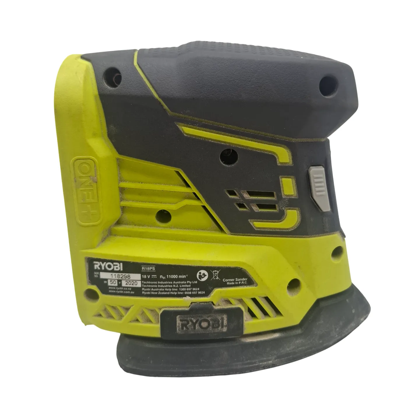 RYOBI R18PS 18V Cordless Palm Sander (WR)