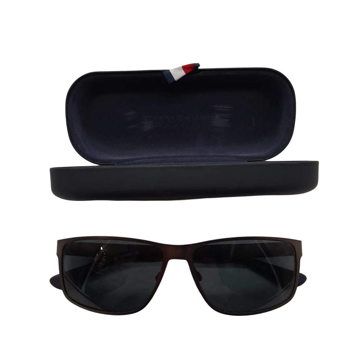 Tommy Hilfiger Sunglasses TH Sun Rx 38 Blue Black With Case Prescription (WL)