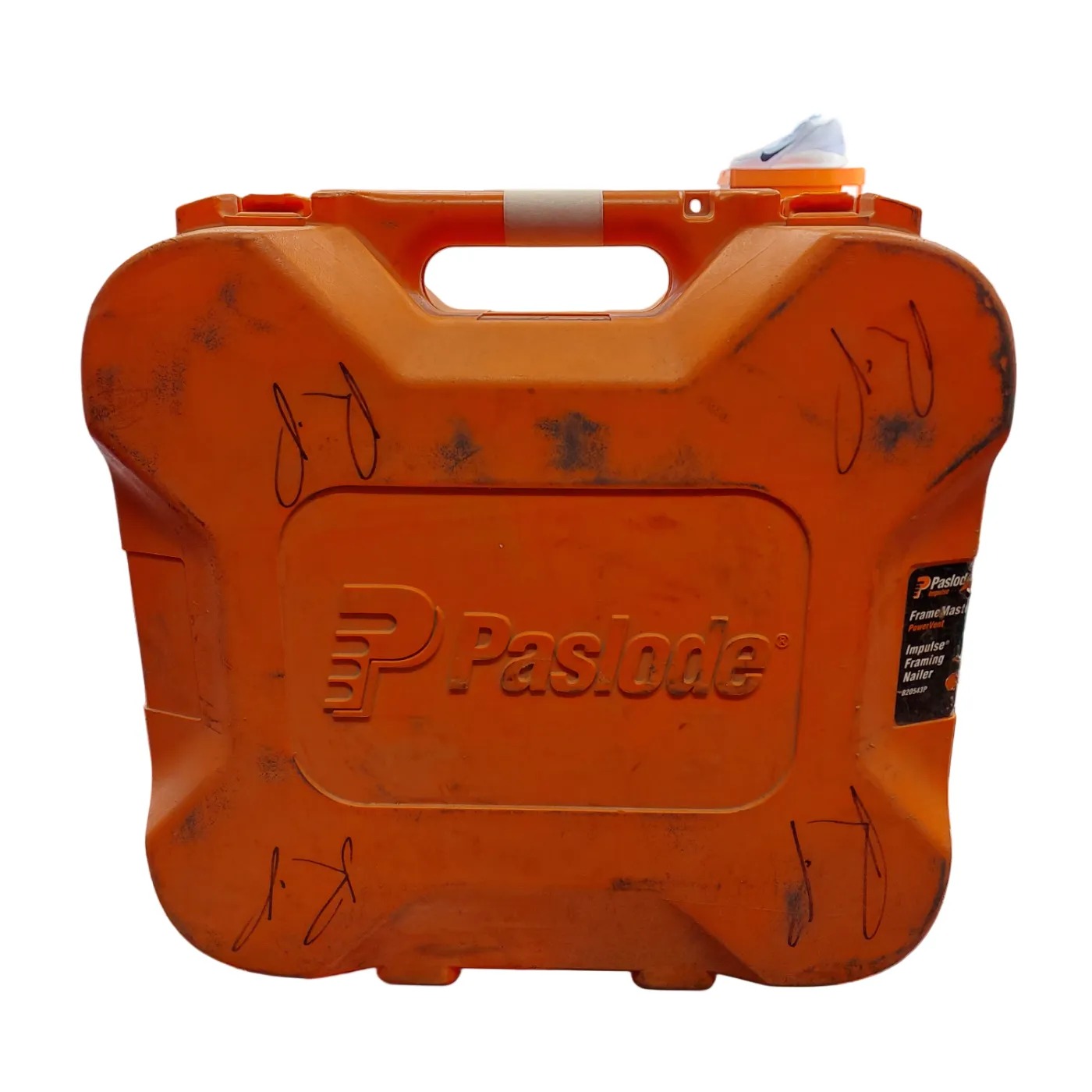 Paslode FrameMaster-Li PowerVent Nail Gun Kit B20543P With: Case, Battery, Charger, Nails *RP In Marker On Tool & Case* (GB 1420489)