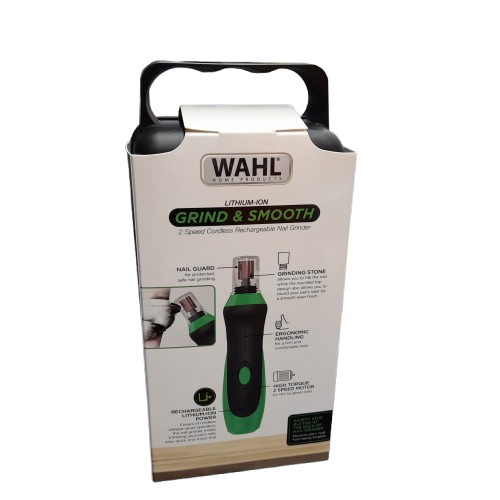 Wahl Grind And Smooth Nail Grinder Black Green  (LN)