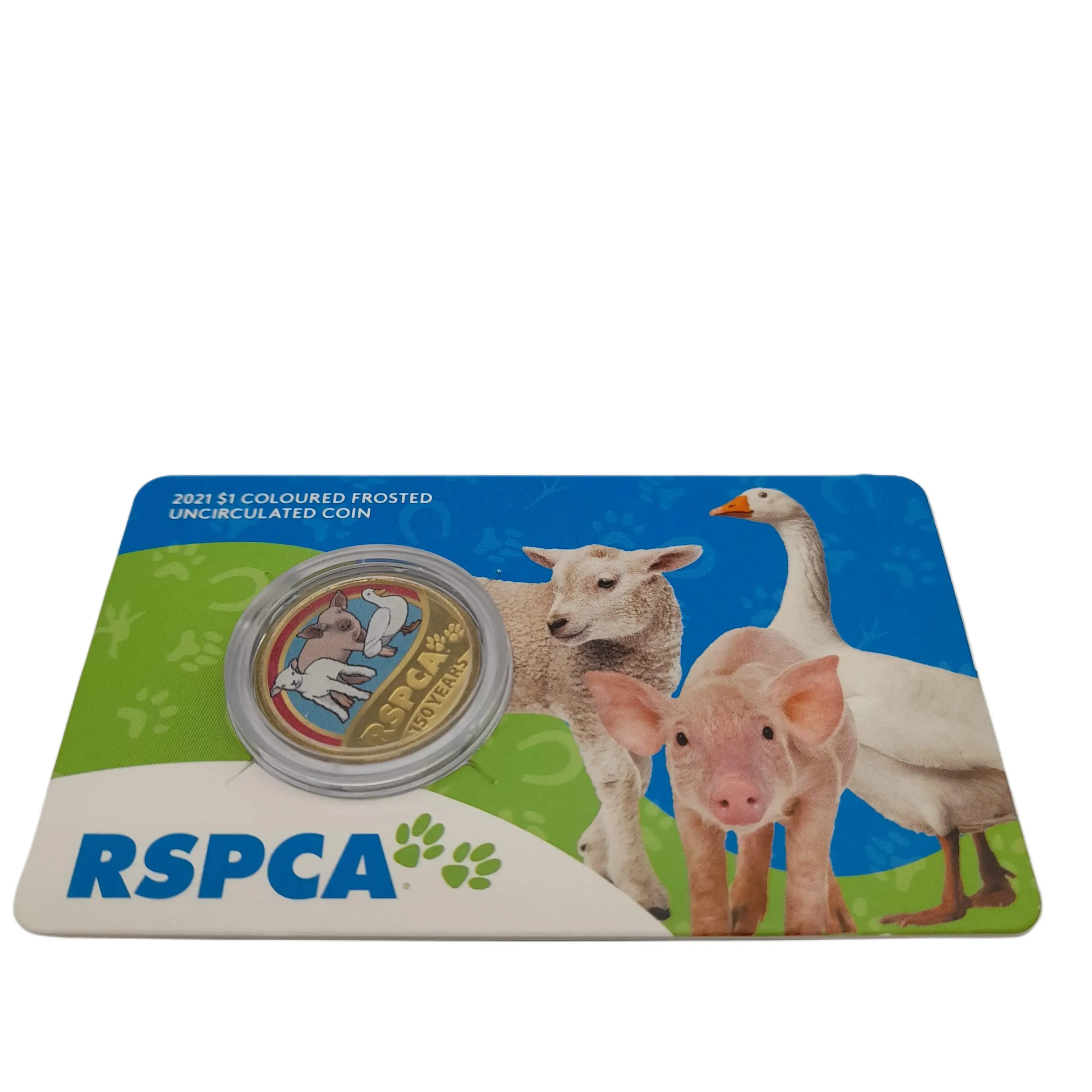 2021 150th Anniversary Of The RSPCA Australia Unc Eight Coin Set with a Bonus Farm Animals Coin