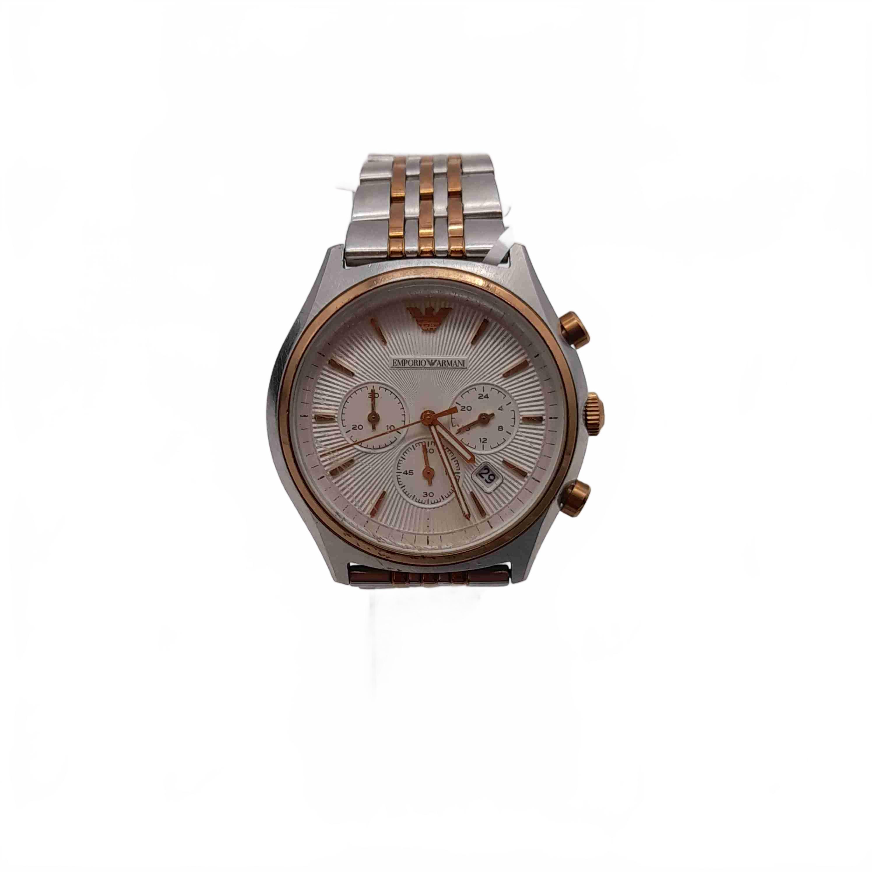 Emporio Armani AR-1998 Silver/Gold Watch (WL 1430250)