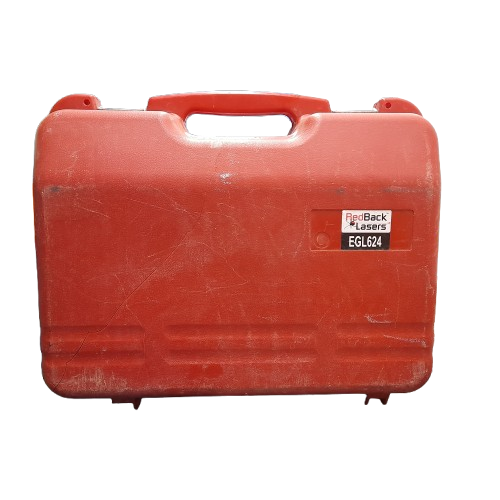 RedBack Lasers EGL624 Electronic Levelling Rotating Laser Kit in Hard Case (MR)