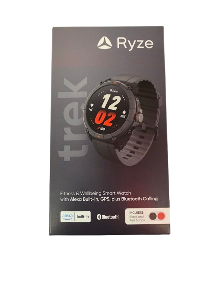 Ryze Trek Smart Watch Black And Red RZ-WAEA (NG)