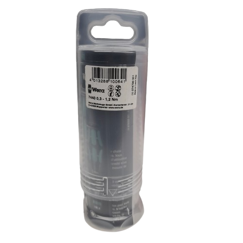 Wera 074700 Adjustable Torque Screwdriver 0.3-1.2Nm (LN)