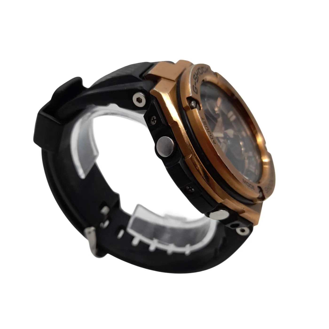 Casio G-Shock G-Steel GTS-210B Black and Gold Analogue Digital Watch (WL 1423410)