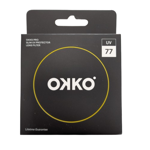 OKKO Slim UV Protector 77mm Lens Filter in Box (LN)