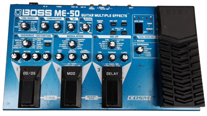 BOSS ME-50 Guitar Multiple Effects Floorboard Pedal Unit