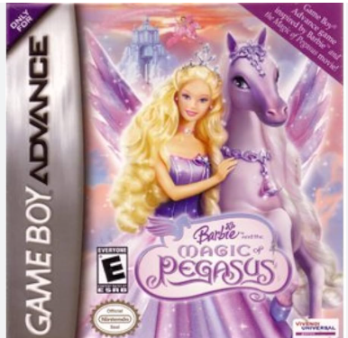 Barbie And The Magic Of Pegasus Gameboy Advance Cartridge Only Good Condition (CP1353181)