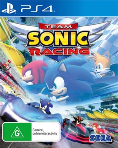 Playstation 4 Game Team Sonic Racing Acceptable Condition (MR)