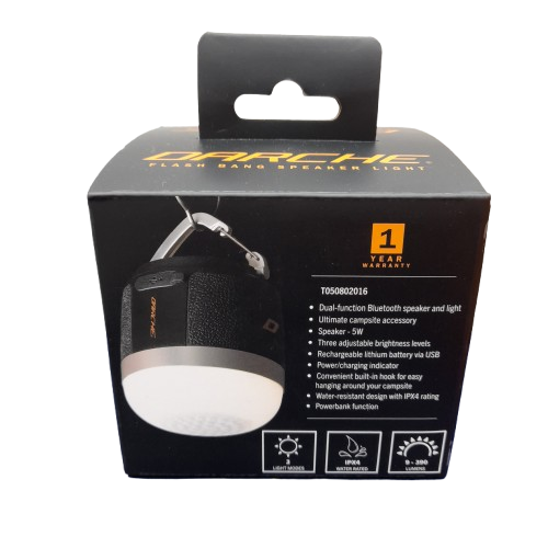 Darche Flash Bang Speaker Light T050802016 Black (LN)