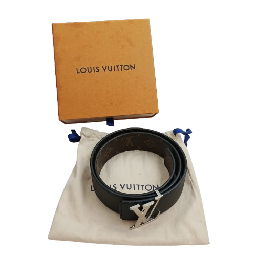 Louis Vuitton Belt  Brown Black (NA 1423166)