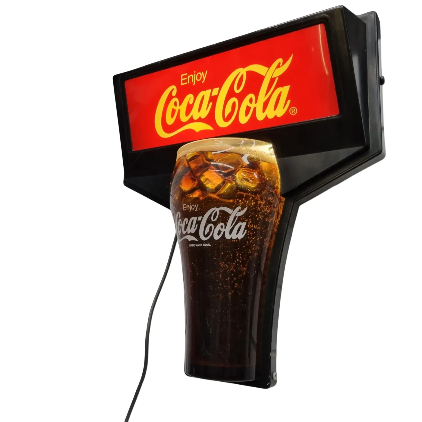 Light Up Coca Cola Sign BSG1 476 (WR) *PICK UP ONLY*
