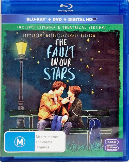 Fault In our Stars Extended Theatrical Edition Blu Ray