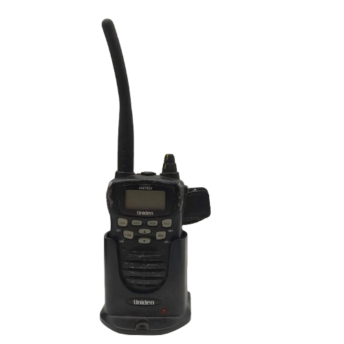 Uniden UH076SX 5W UHF Radio With Extra Battery, Charger and Handheld Microphone/Speaker