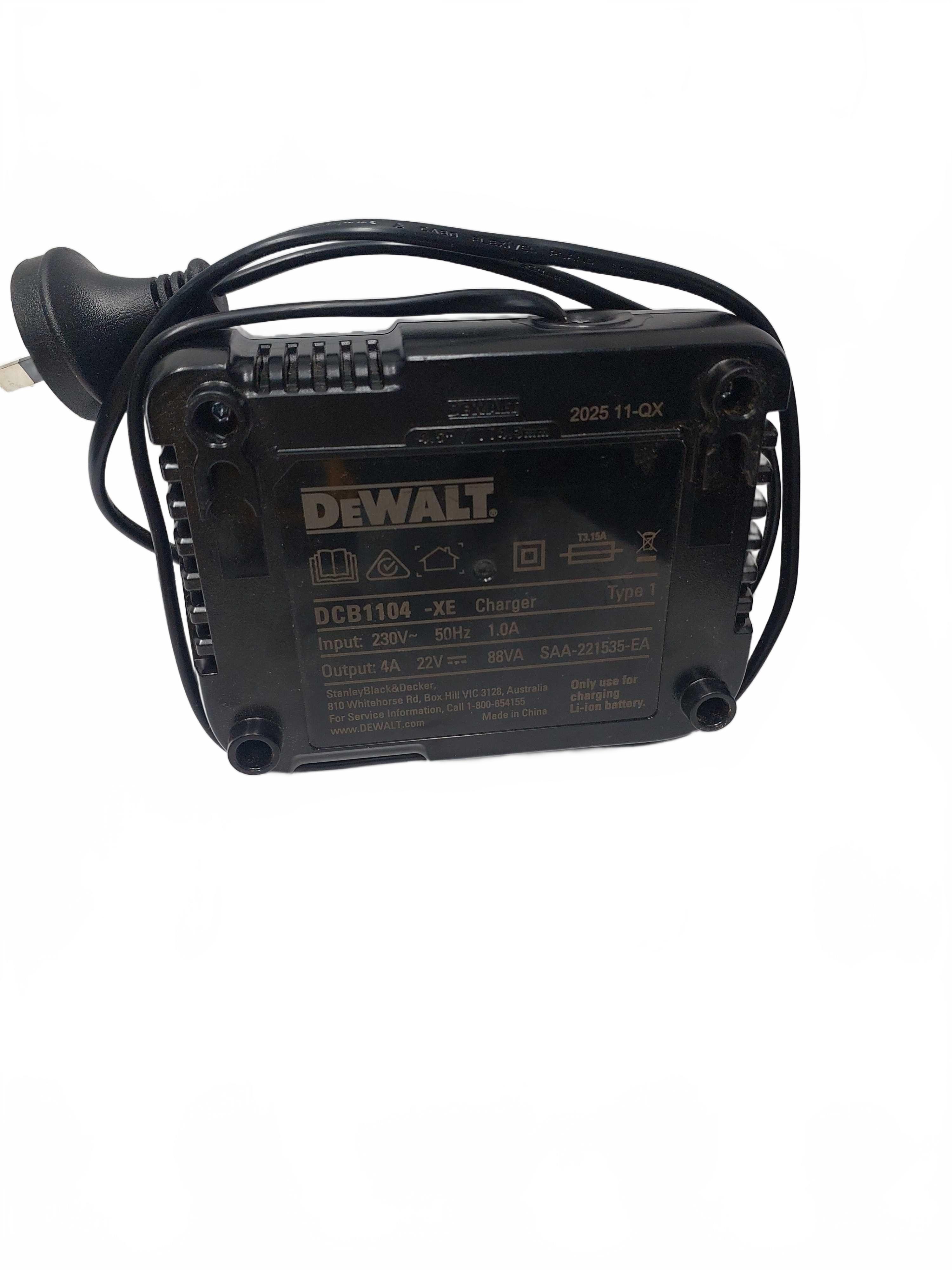 Dewalt Charger DCB1104-XE Black (GB1440717)