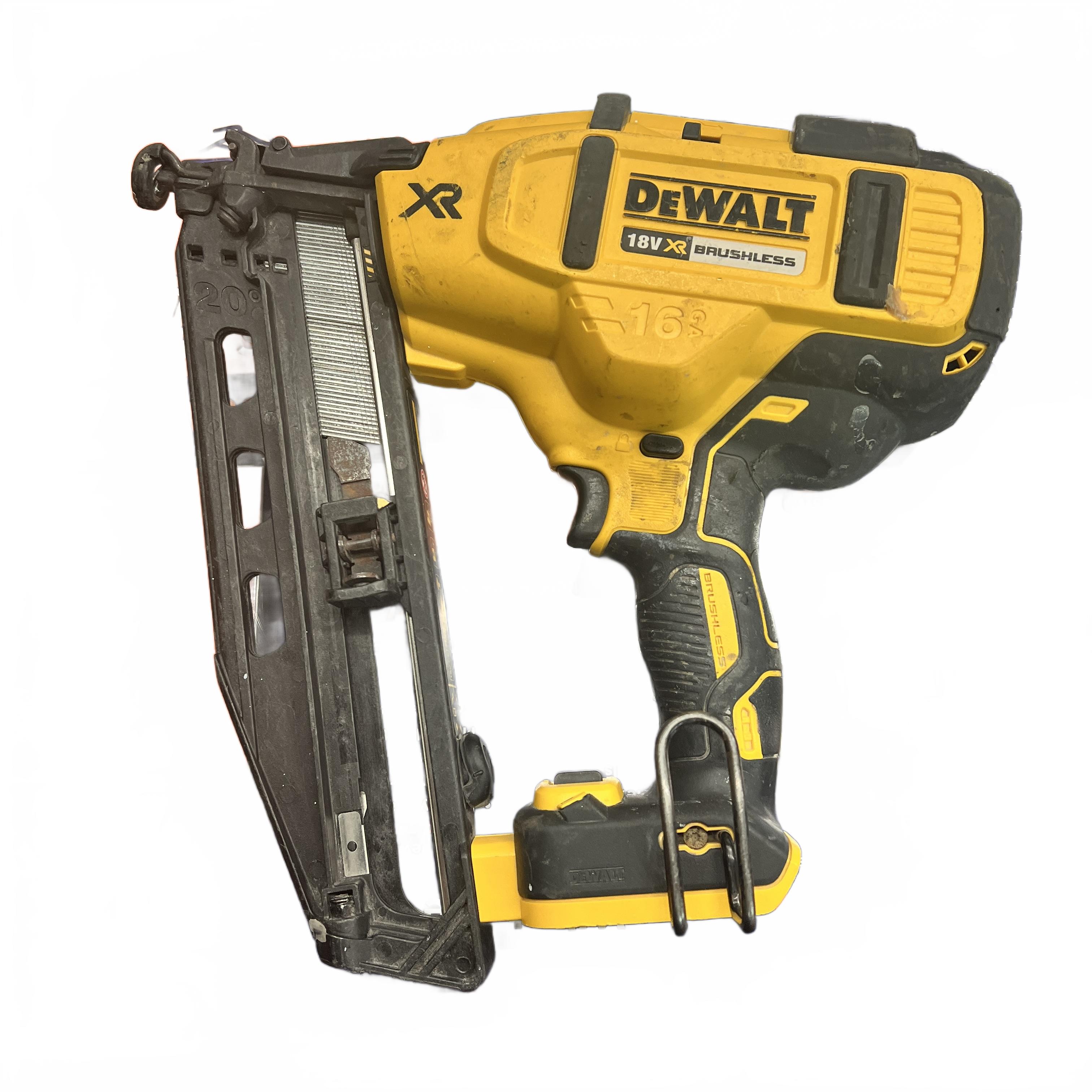 Dewalt Dcn660 16-Gauge Cordless Angled Finish Nailgun (MK)