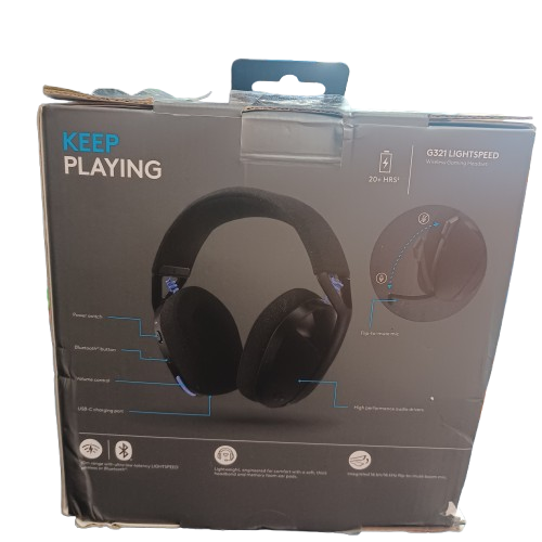 Logitech G321 LIGHTSPEED Wireless Gaming Headset Black (lel)