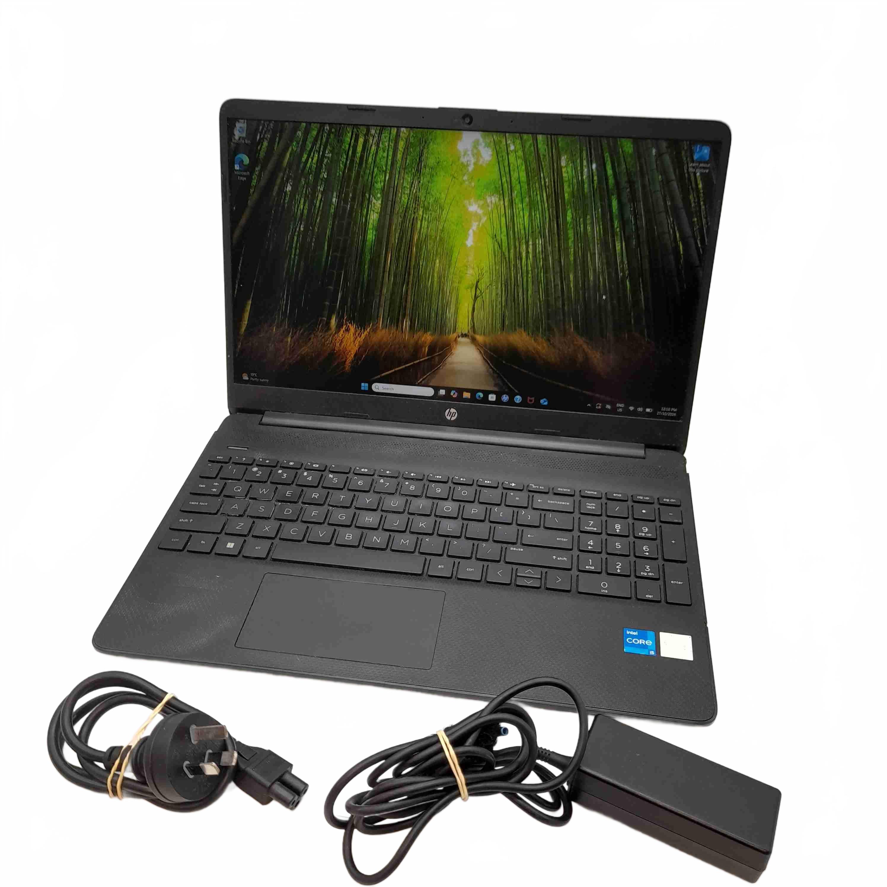 HP Laptop 15s-FQ5121TU + Charger *Missing Plastic Cover On Charging Port* (WL 1435594)