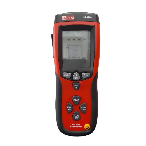 RS PRO Hotwire Anemometer RS-8880 With Probe  (LN)