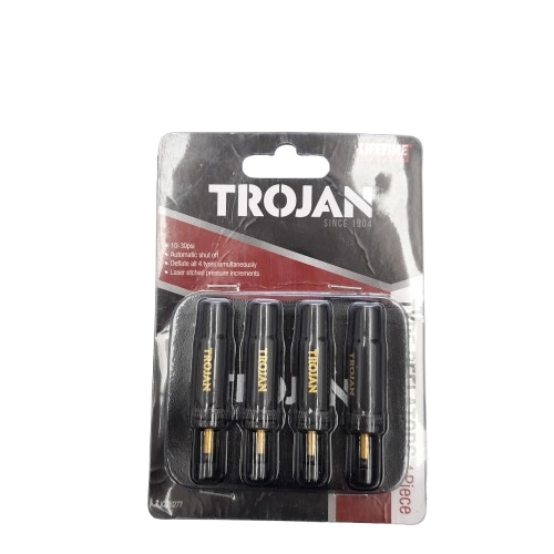 Trojan Tyre Deflators 4 Piece Set TJQ26277 (LN)