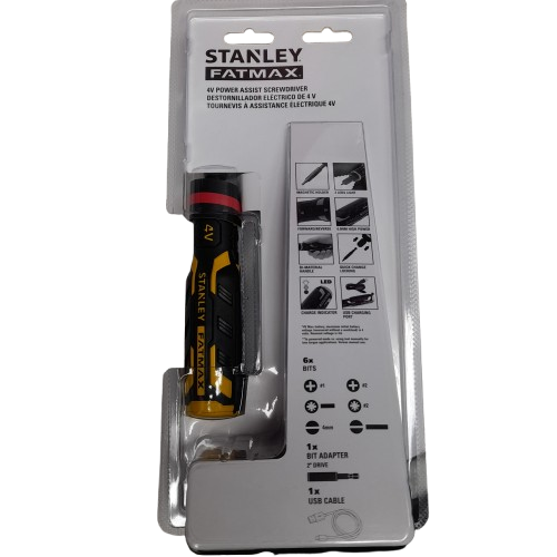 Stanley Fatmax Electric Screwdriver FMHT66719-0 Yellow And Black (LN)