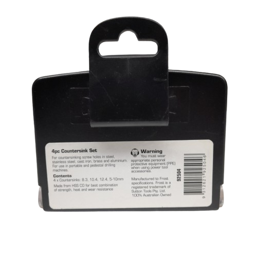 Frost 92504 4Pce Countersink Set (MR)