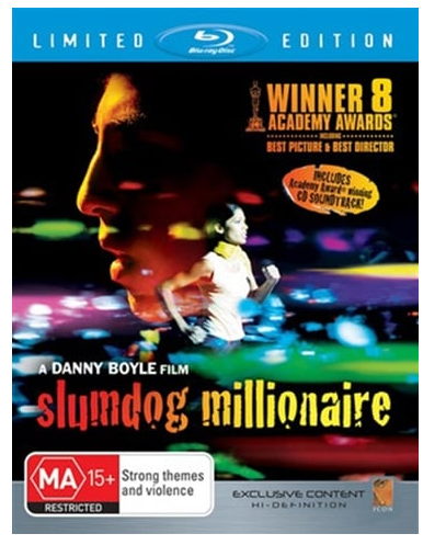 Slumdog Millionaire Blu Ray Limited Edition – Good Condition (CP)