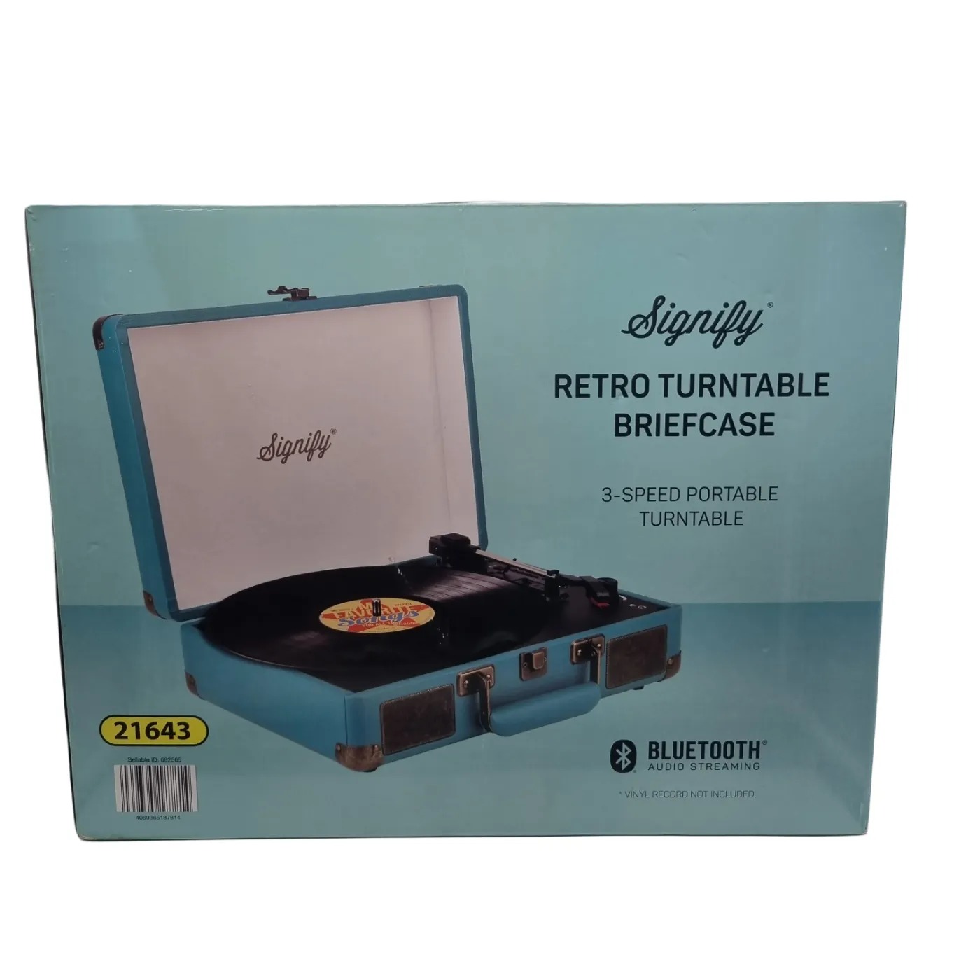 Signify Turntable 21643 Blue Retro (WR 1420824)