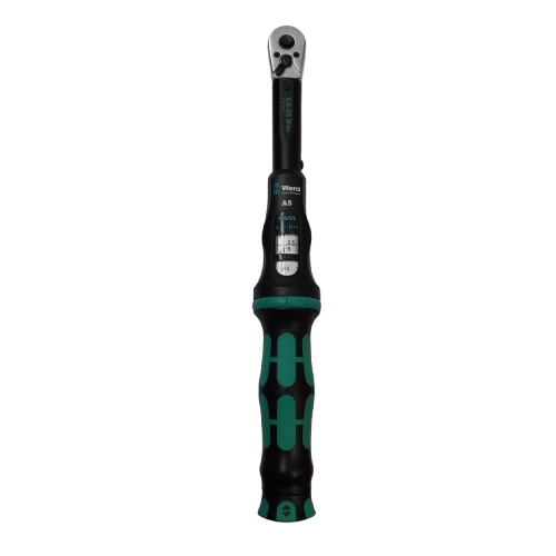 Wera Click-Torque A 5 Torque Wrench 2.5-25 Nm 1/4″ Drive In The Box (MR)