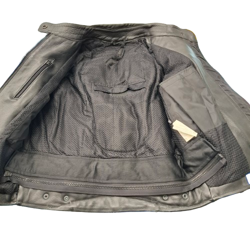 Zoom Jacket Ladies Size 40 Black Blue White (1423731) (JN)
