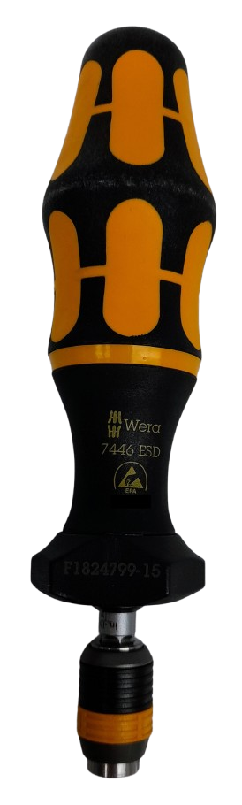 Wera 05074734001 7446 ESD Adjustable Hex Torque Screwdriver 11.0 → 29.0lb/in Like New