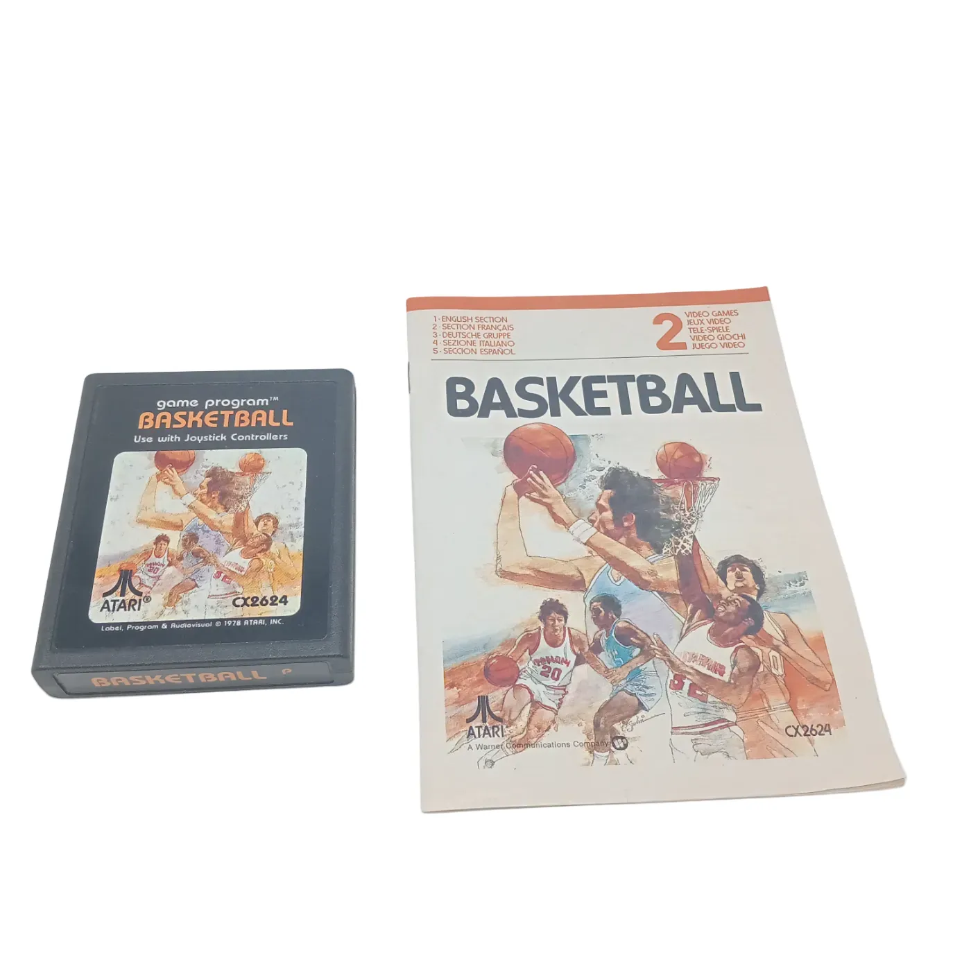 Atari 2600 Game in Box: Basketball (WR 1396222)