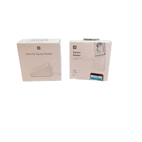 Square Card Reader with Dock for Square Reader