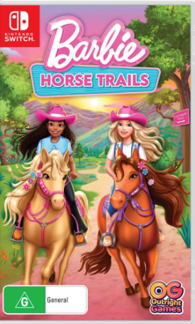 Barbie Horse Trails Nintendo Switch Good Condition No Manual (LN)