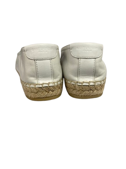 Saint Laurent Monogram Espadrille White 484890 (NG)