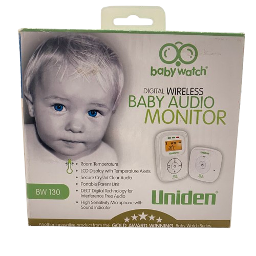 Uniden Digital Wireless Baby Audio Monitor BW130