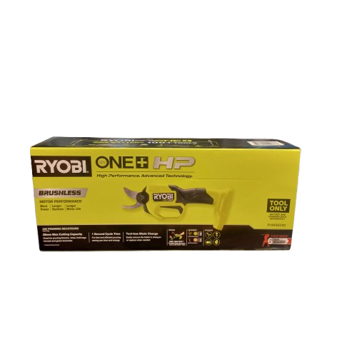 Ryobi 18V ONE+ HP Brushless Pruning Secateurs – Skin Only (LE)