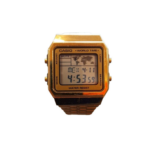 Casio Vintage Men’s Gold PVD Quartz Watch A500WGA-9DF