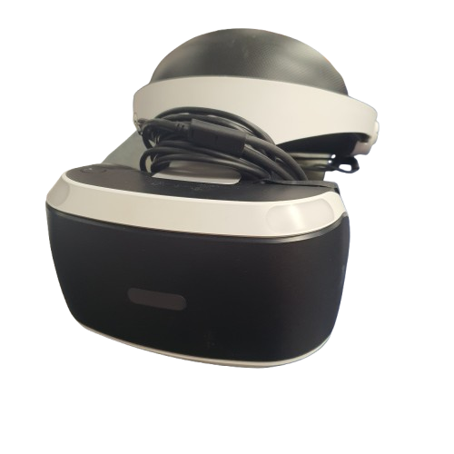 Sony VR Headset (CUH-ZVR2) + 2x Controller + Power Cords  ** Second hand ** (1374541 MR)
