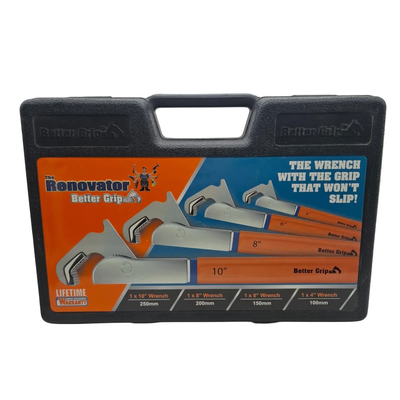 Renovator Better Grip Wrench Set 4-Piece (WR 1416800)