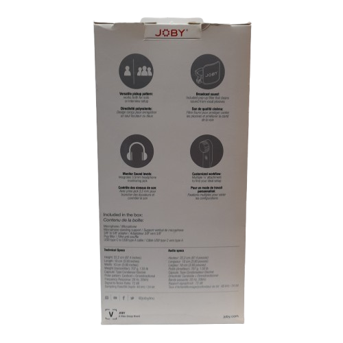 Joby Wavo Pod USB Microphone JB01775-BWW(In The Box) (MR)