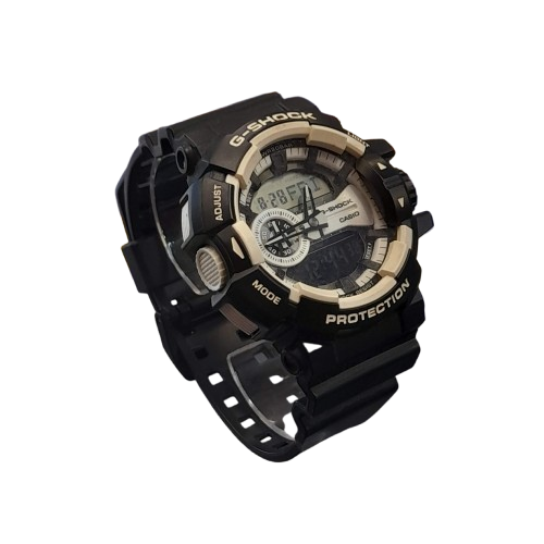 Mens Black Casio G Shock Watch GA400 (GE)
