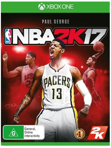 NBA 2K17 Xbox One Game Good Condition No Manual