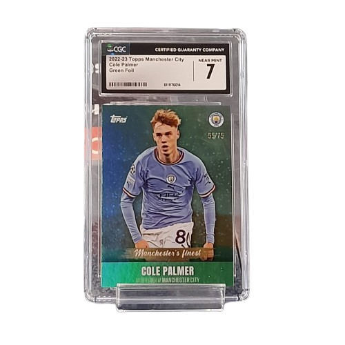 Topps Collectors Card Cole Palmer Green Foil 55/75 (GE)